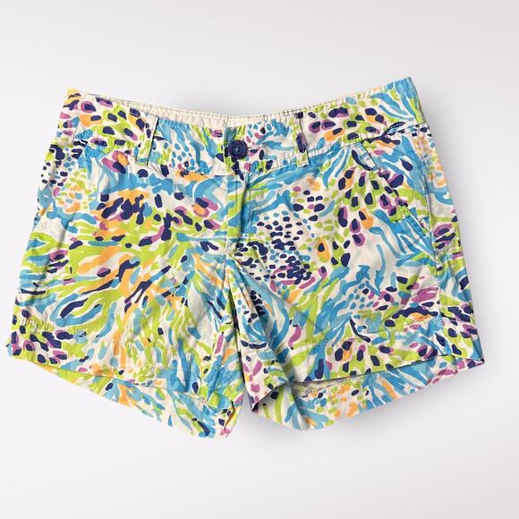 Lilly Pulitzer Callahan Shorts in Sea Soirée‎ Print Size 2 - Picture 1 of 7